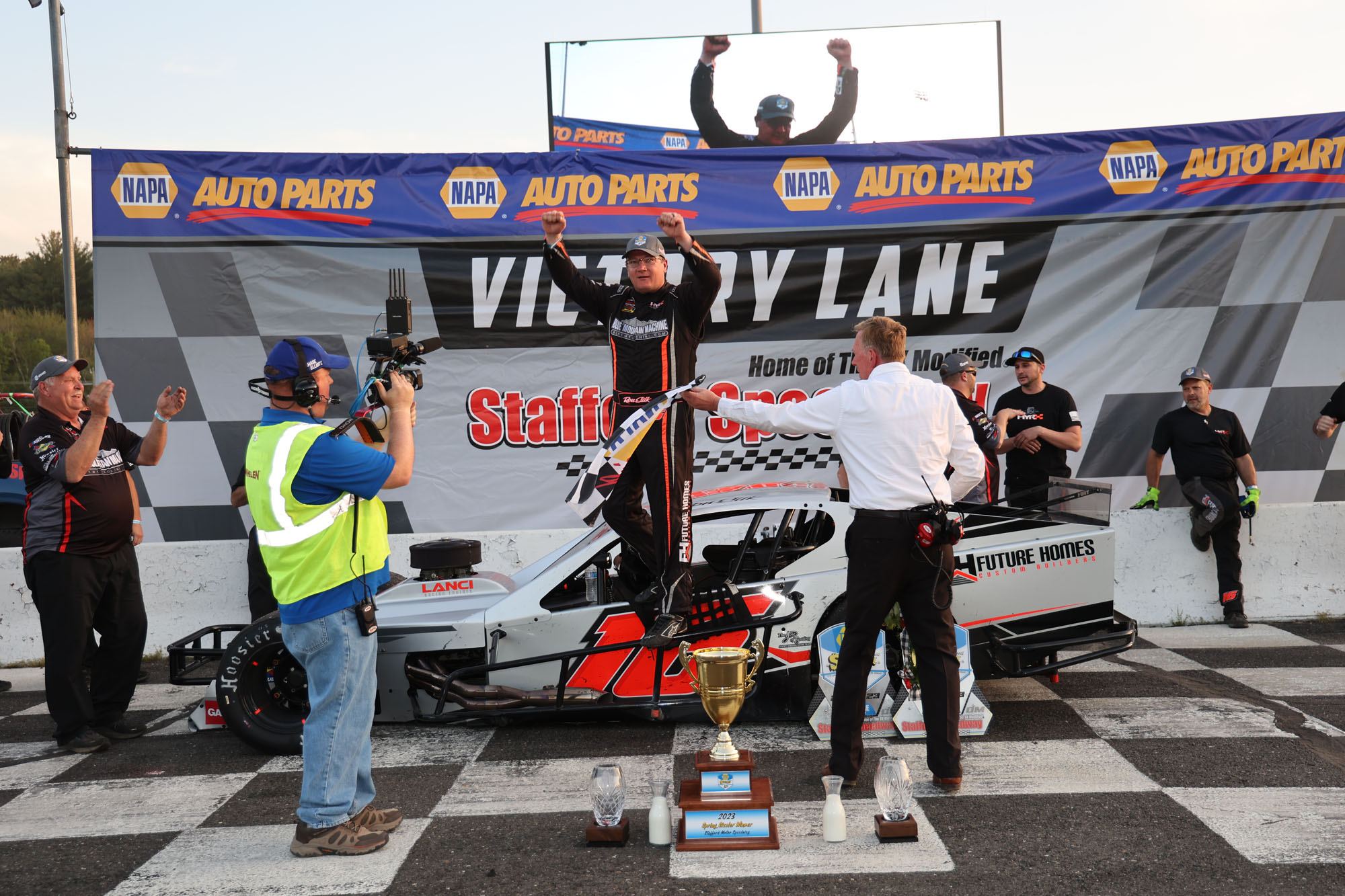 Ron Silk Wins 51st Annual NAPA Spring Sizzler At Stafford Speedway