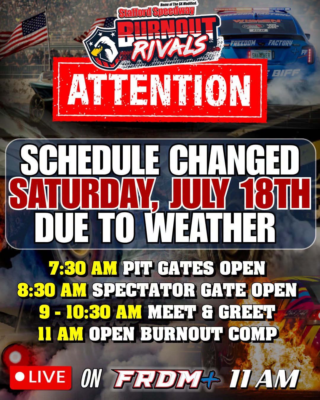 cleetus-saturday-schedule